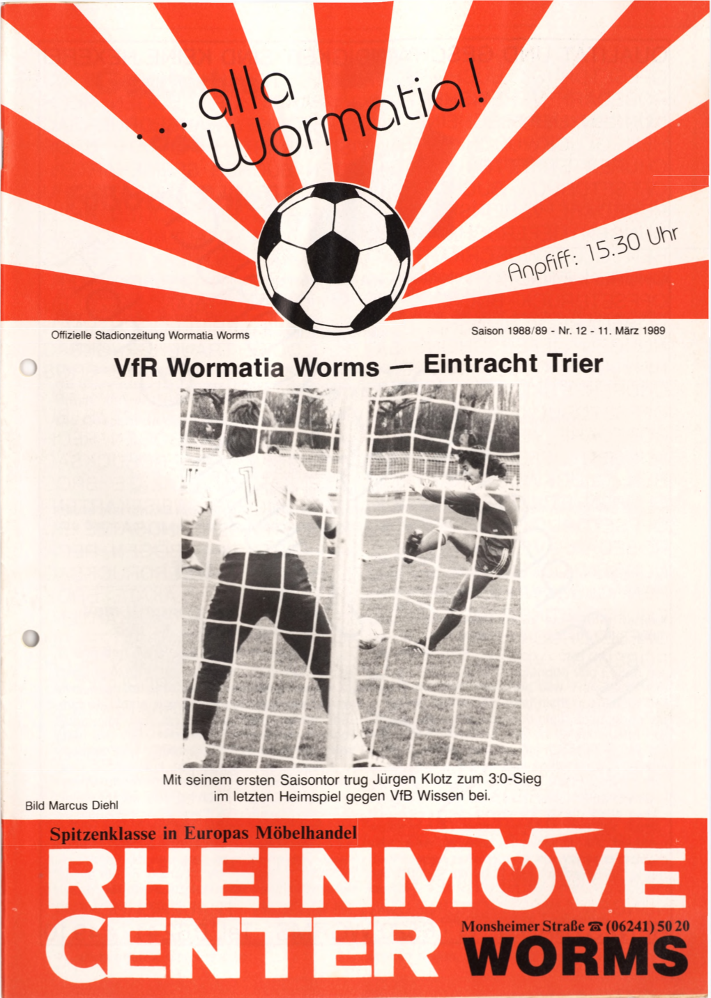 Vfr Wormatia Worms — Eintracht Trier