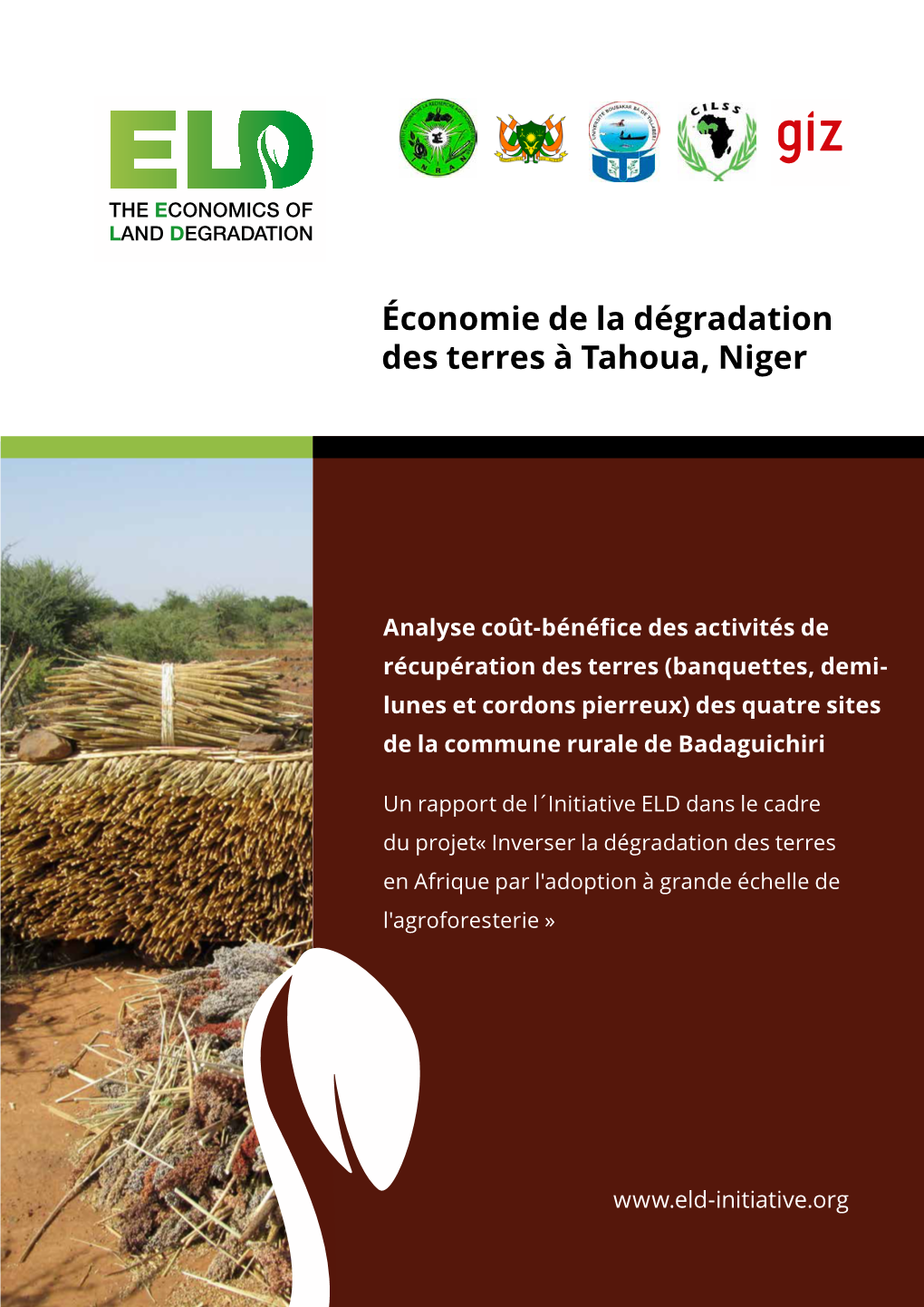 Économie De La Dégradation Des Terres À Tahoua, Niger