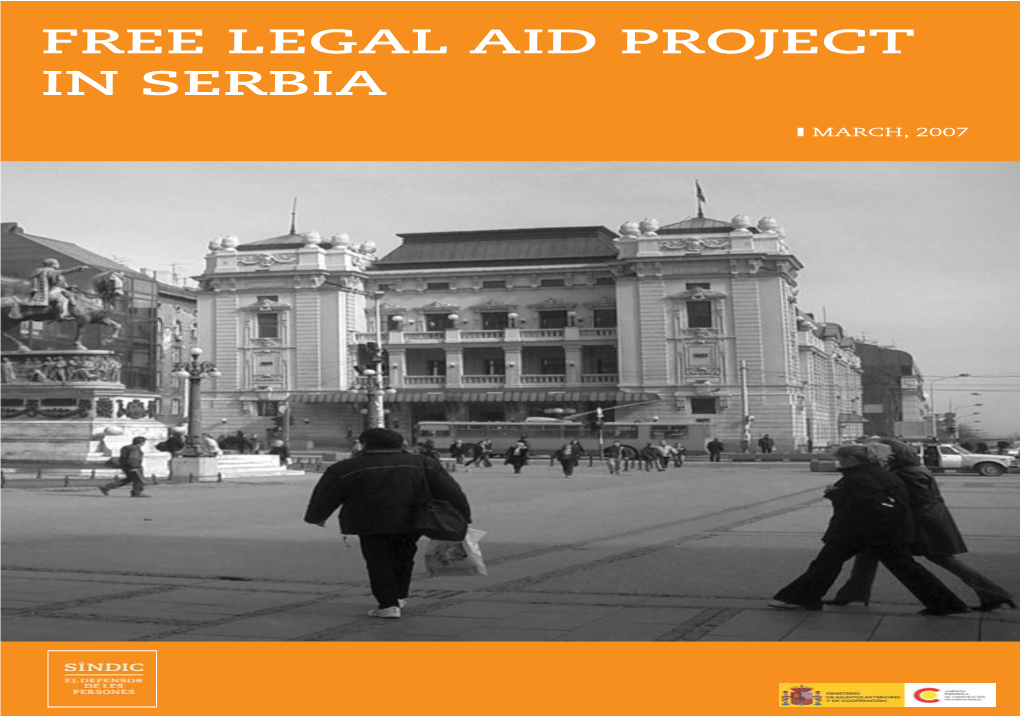 Free Legal Aid Project in Serbia