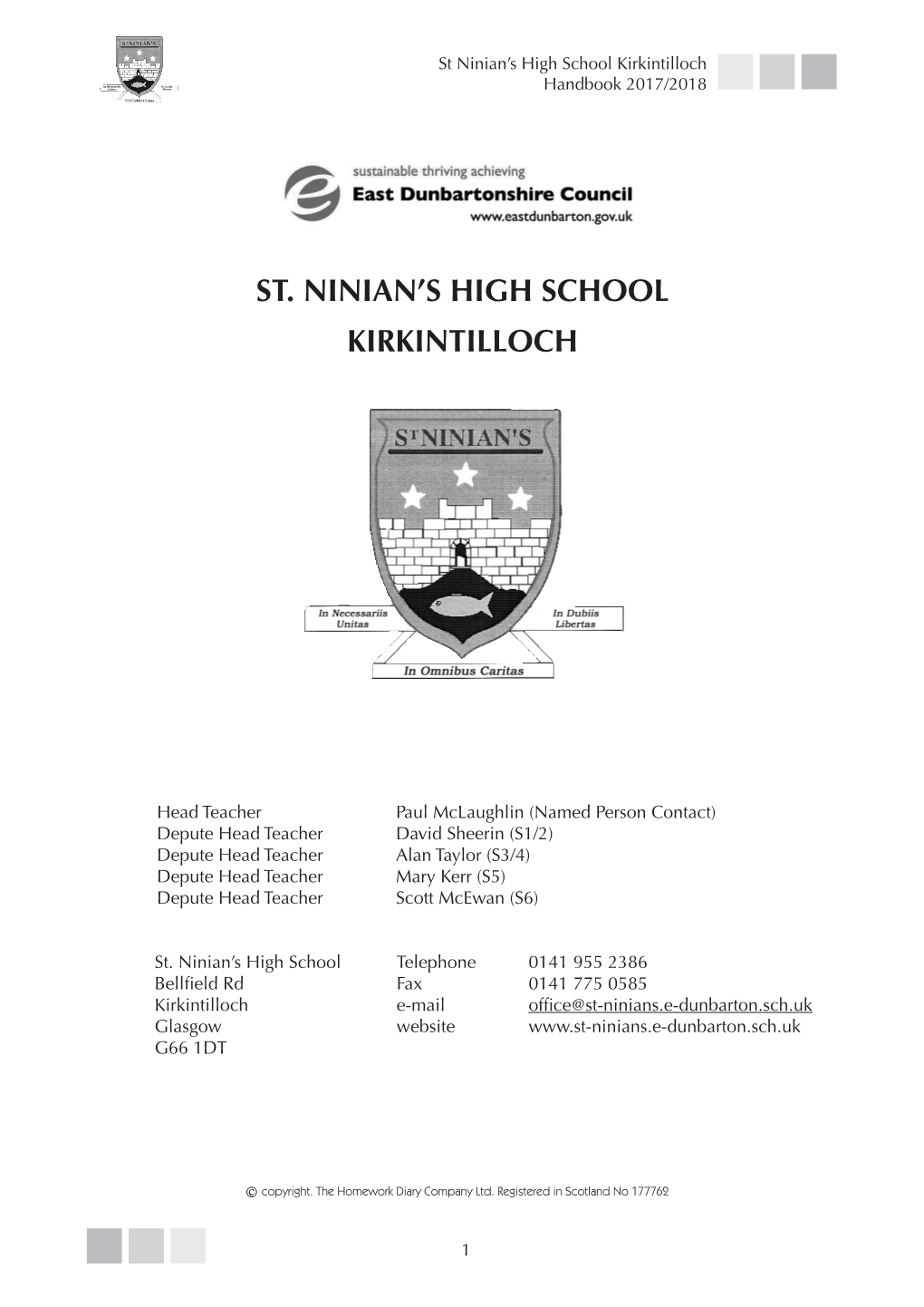 St. Ninian's High School Kirkintilloch