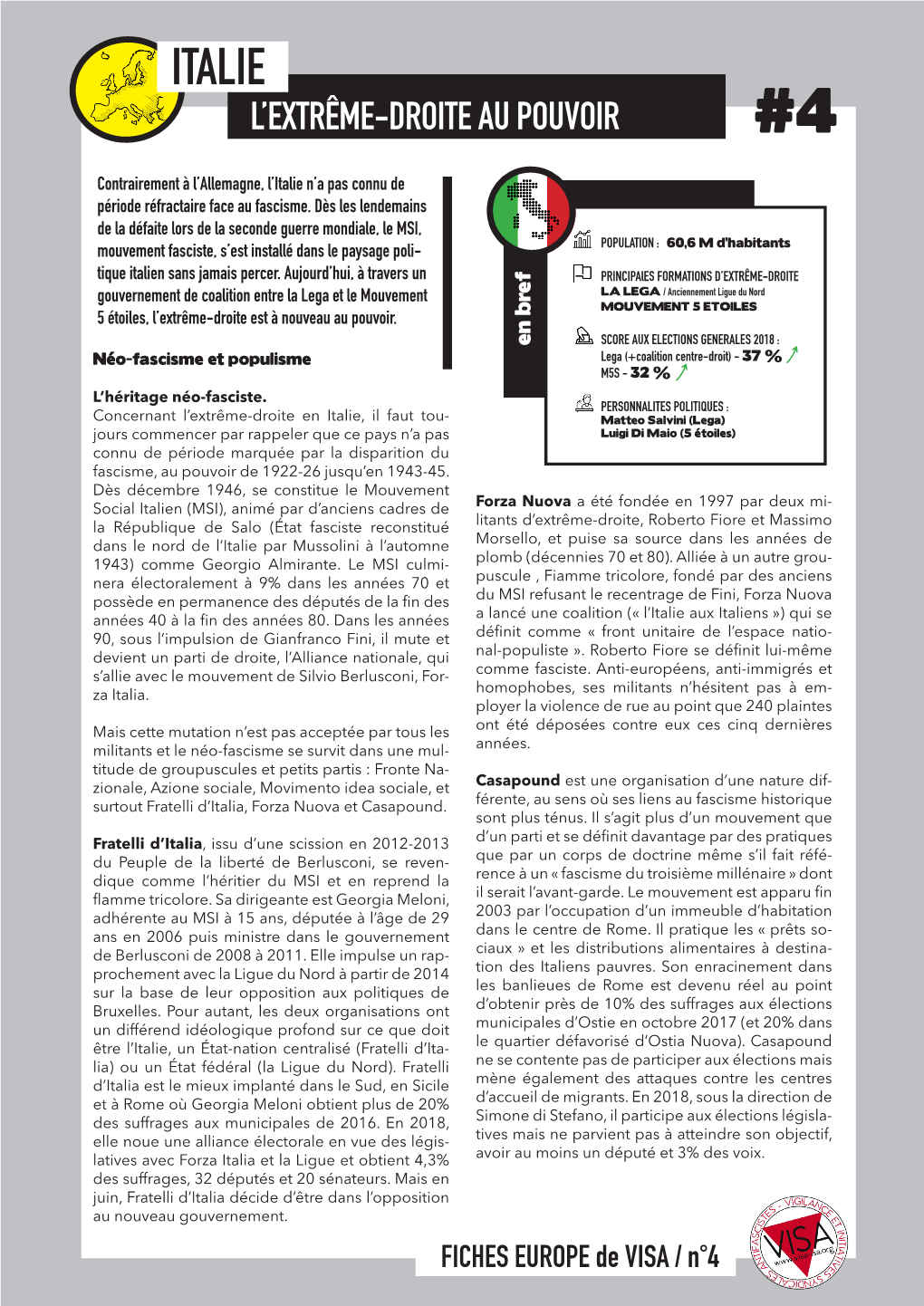 Italie L’Extrême-Droite Au Pouvoir #4