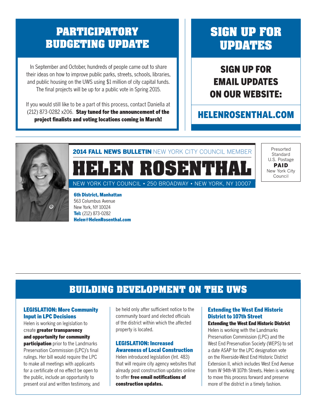 2014 Fall Bulletin