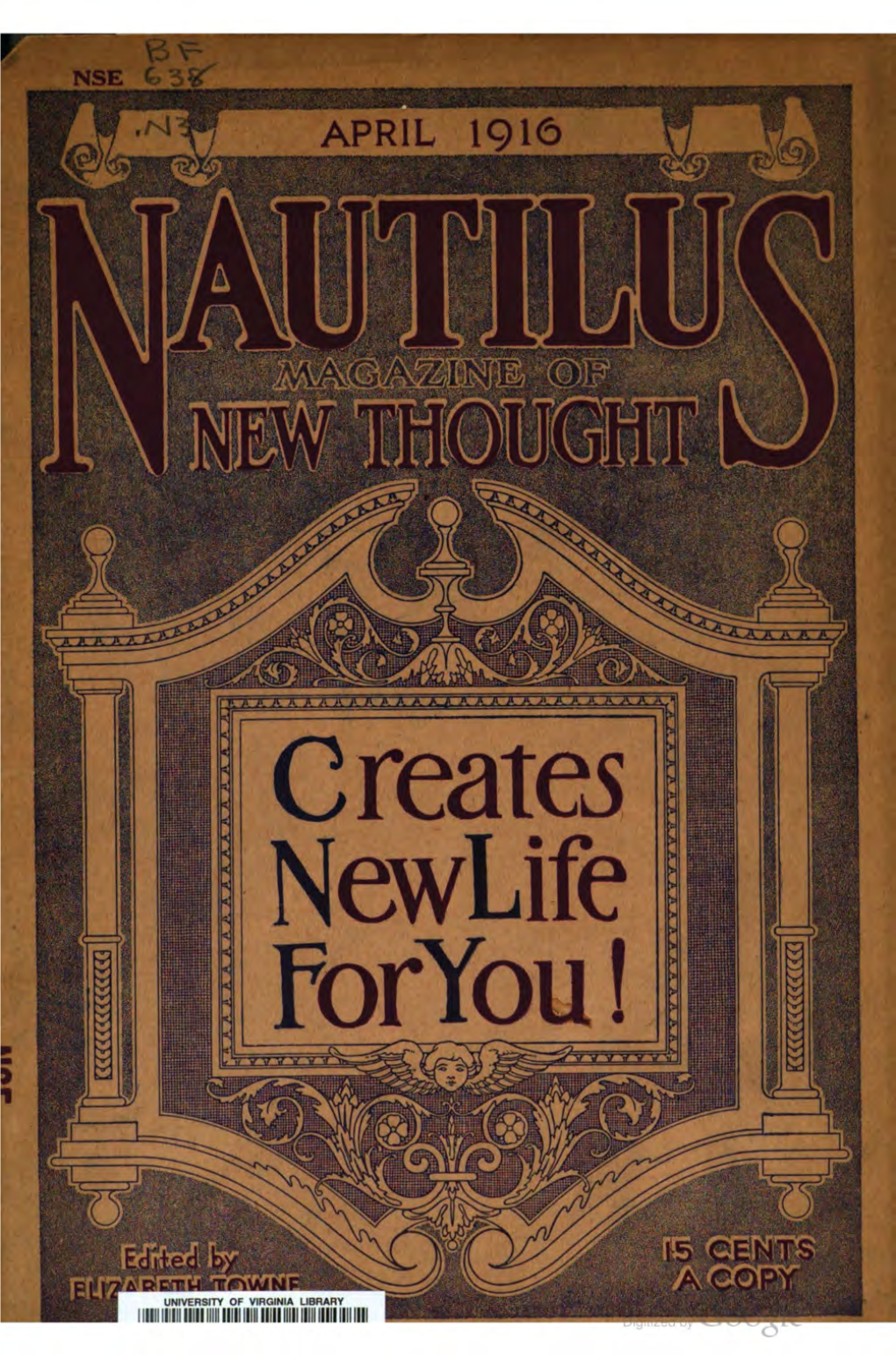 Nautilus Magazine of New Thought