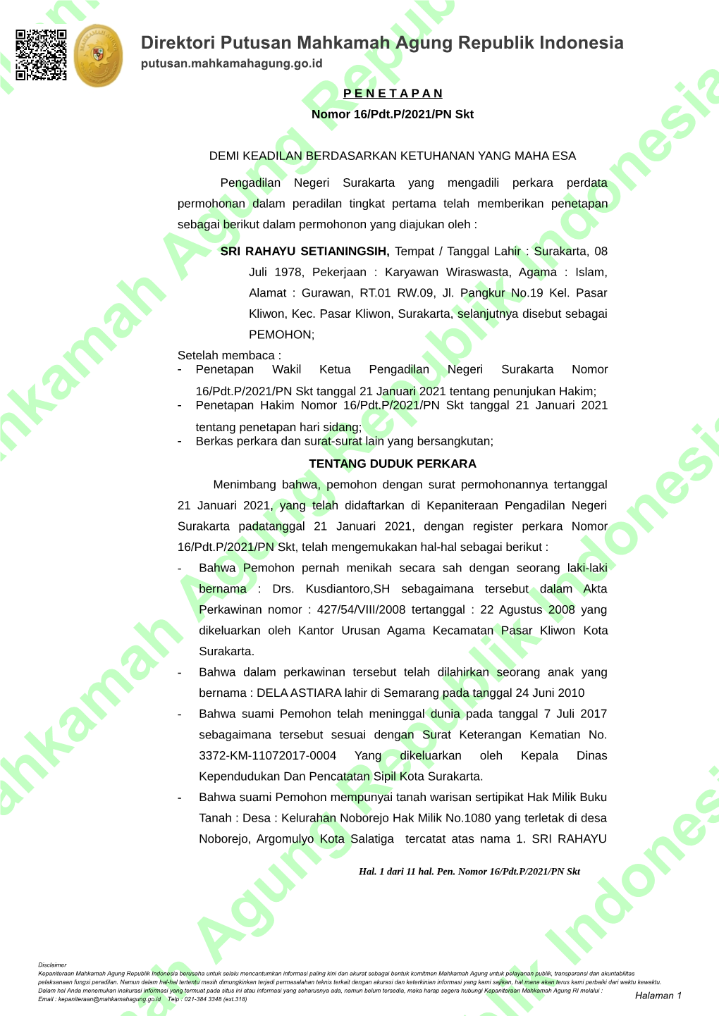 Mahkamah Agu Mahkamah Agung Republik Indo Mahkamah Agung