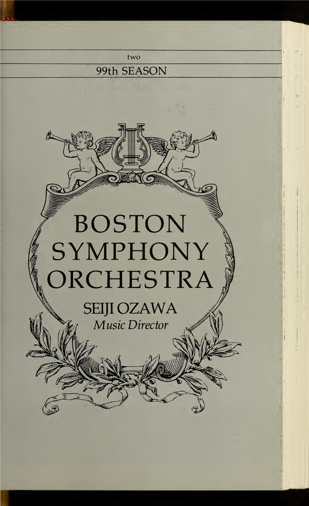 Boston Symphony Orchestra Concert Programs, Season 99, 1979