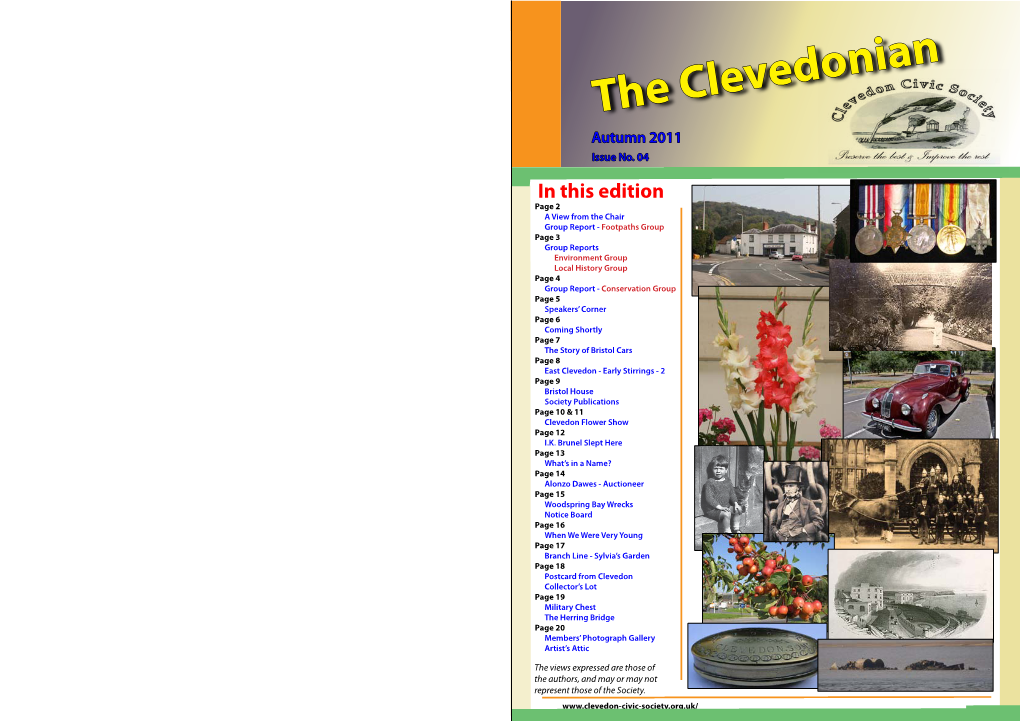 The Clevedonian Autumn 2011 Issue No