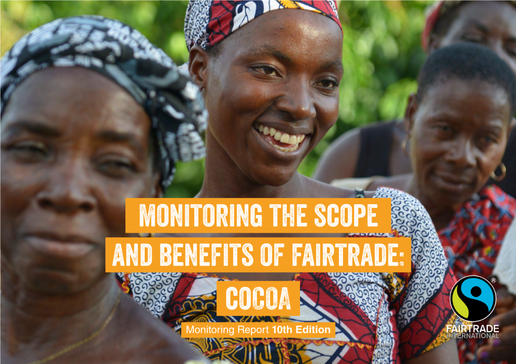 Monitoring the Scope Cocoa and Benefits of Fairtrade