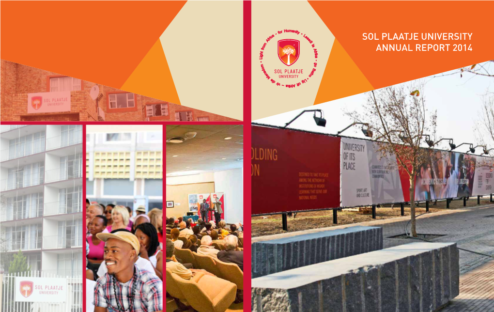 Sol Plaatje University Annual Report 2014