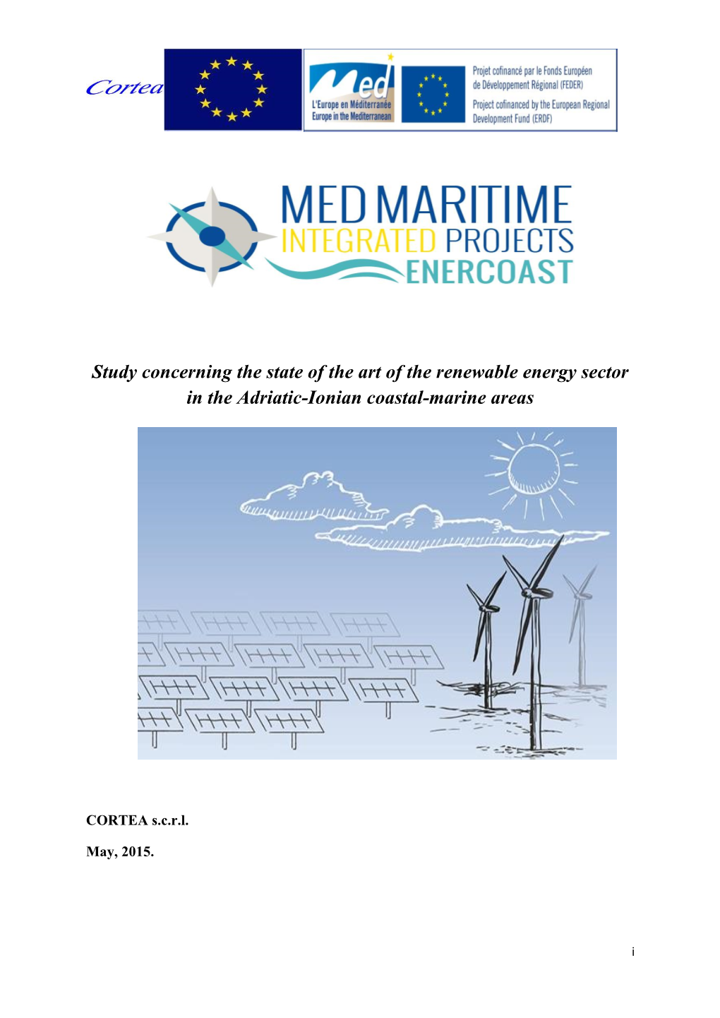 Study Concerning the State of the Art of the Renewable Energy Sector in the Adriatic-Ionian Coastal-Marine Areas