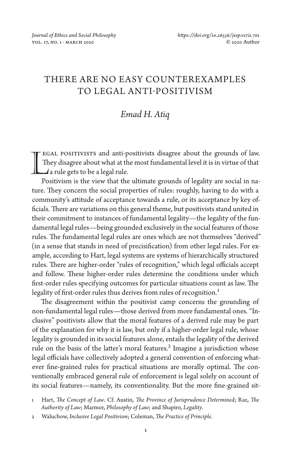 There Are No Easy Counterexamples to Legal Anti-Positivism