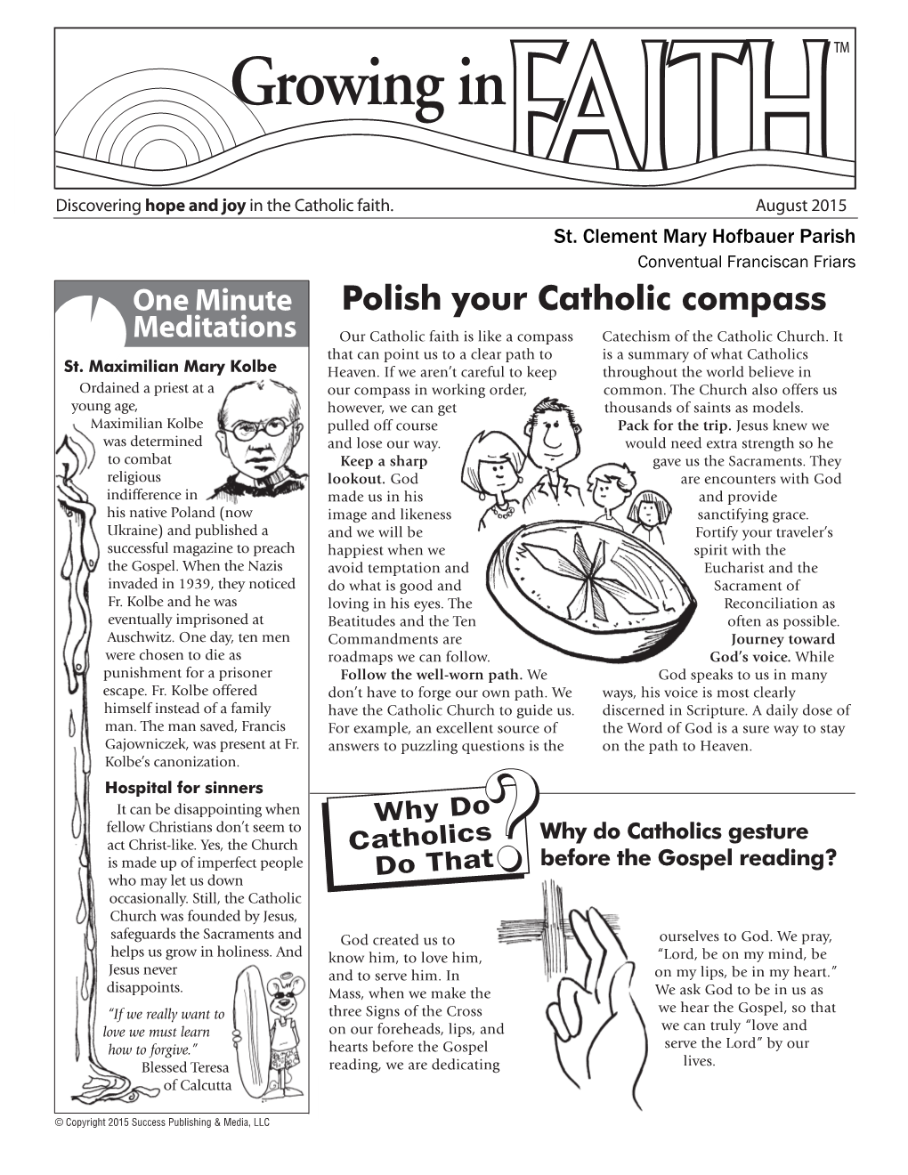 Polish Your Catholic Compass Our Catholic Faith Is Like a Compass Catechism of the Catholic Church