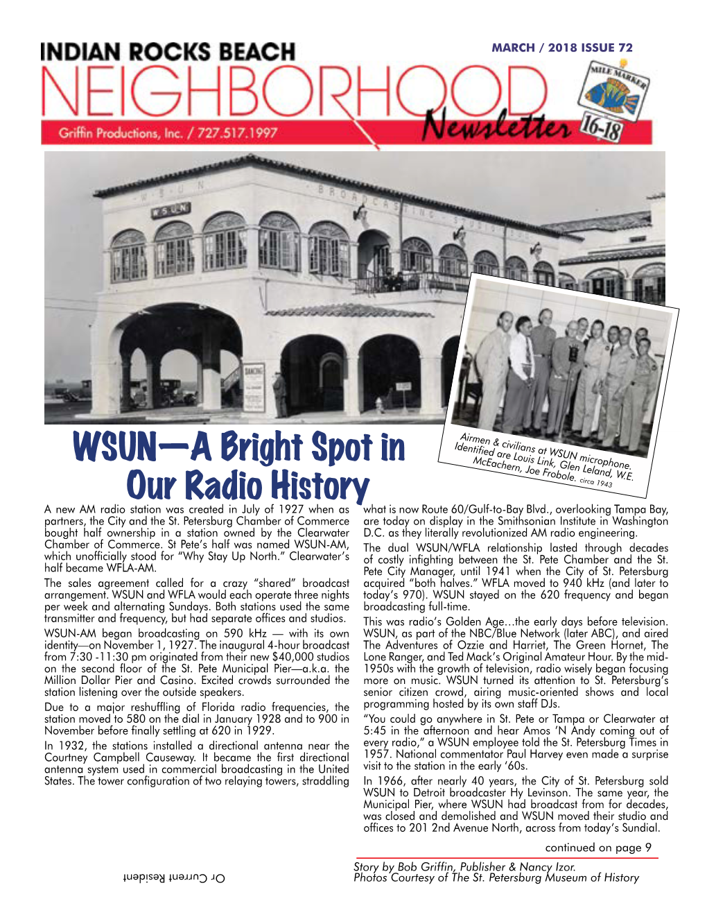 WSUN—A Bright Spot in Our Radio History