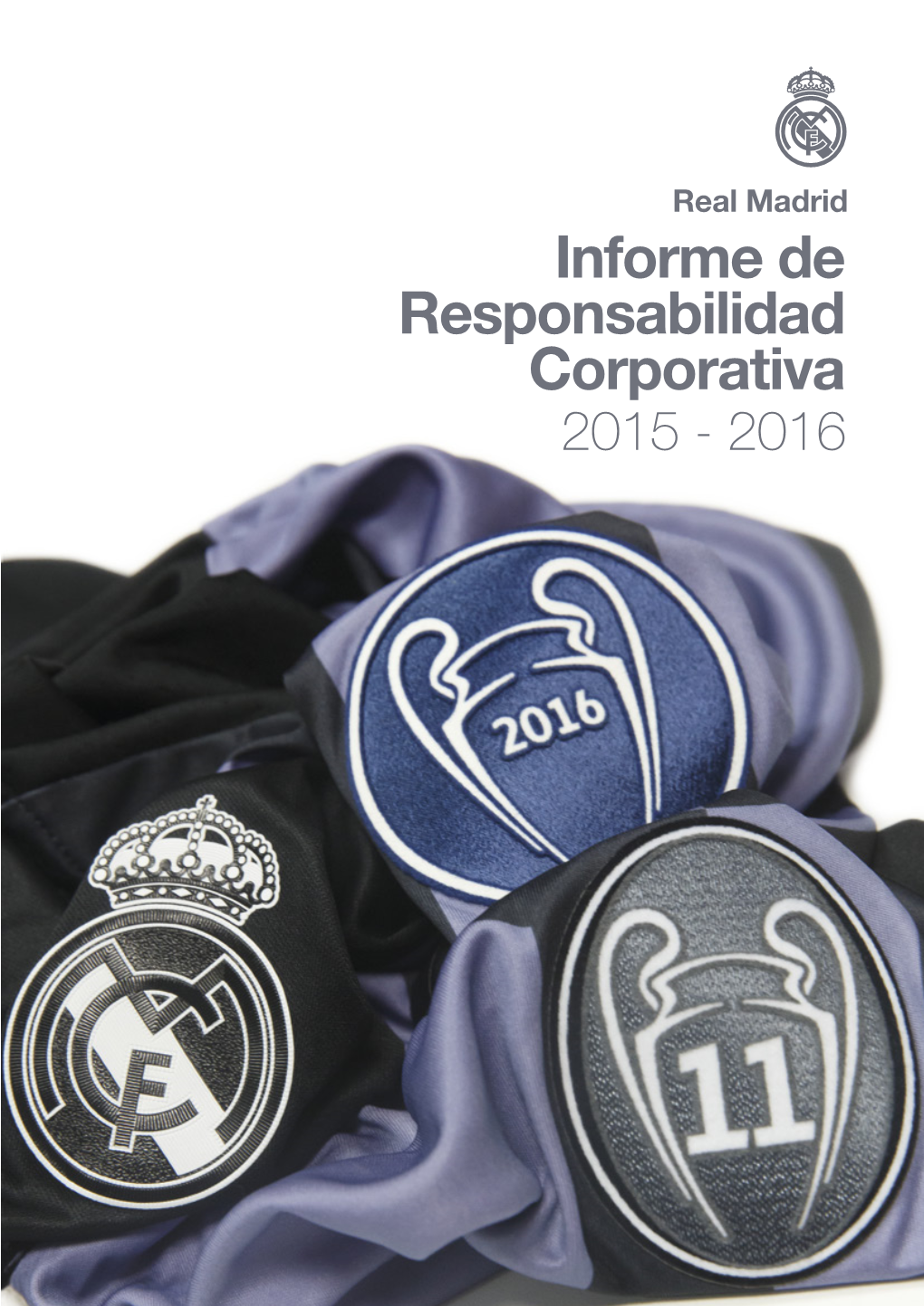 Informe De Responsabilidad Corporativa 2015 - 2016