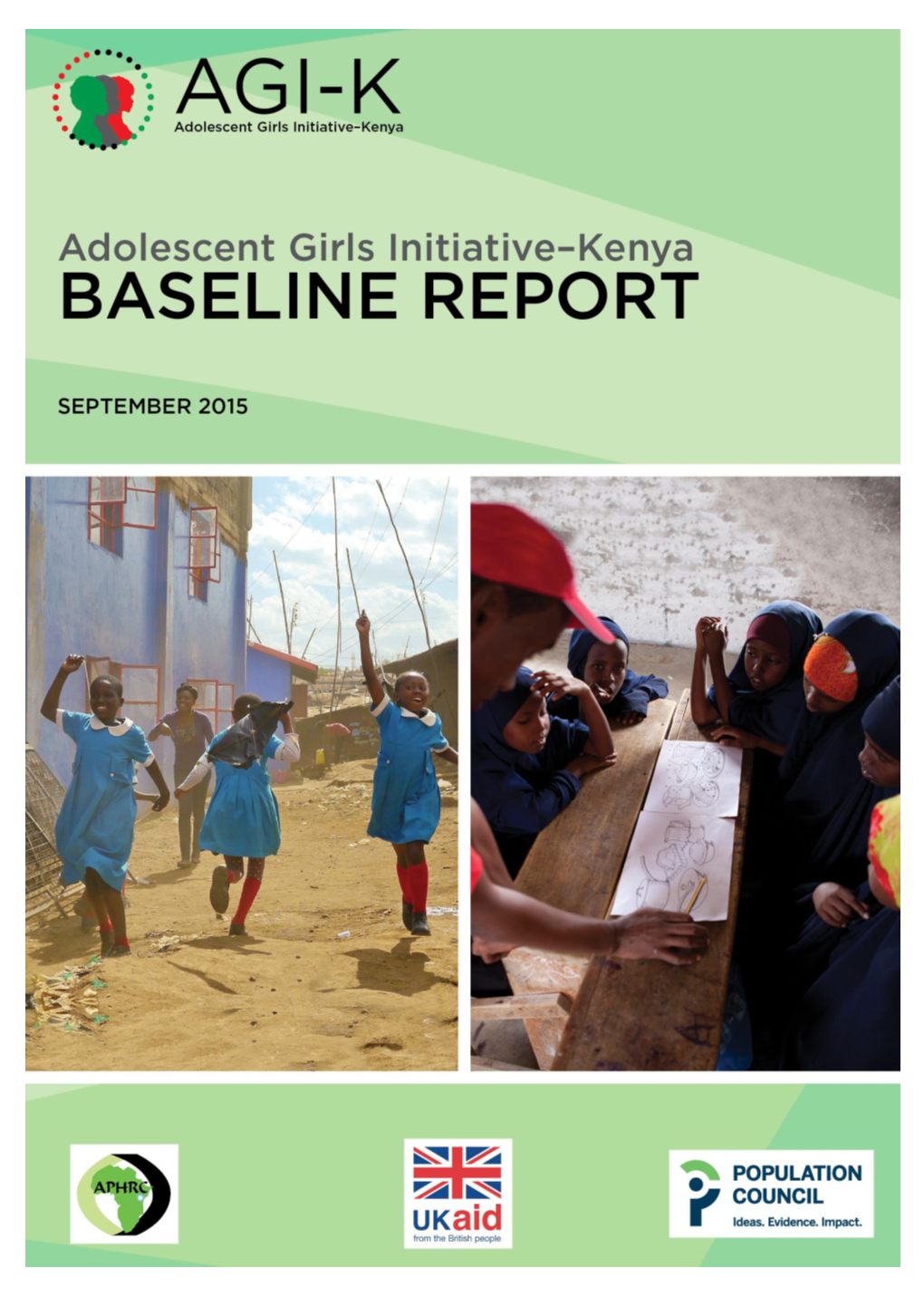 Adolescent Girls Initiative-Kenya: Baseline Report