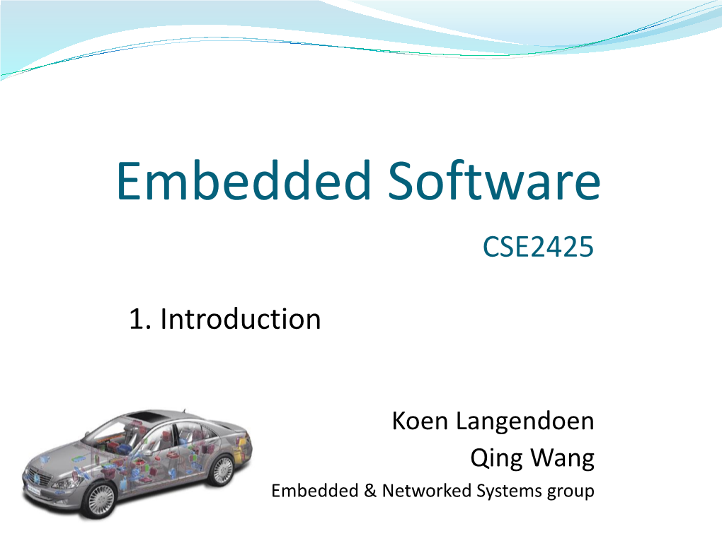 TI2725-C Embedded Software