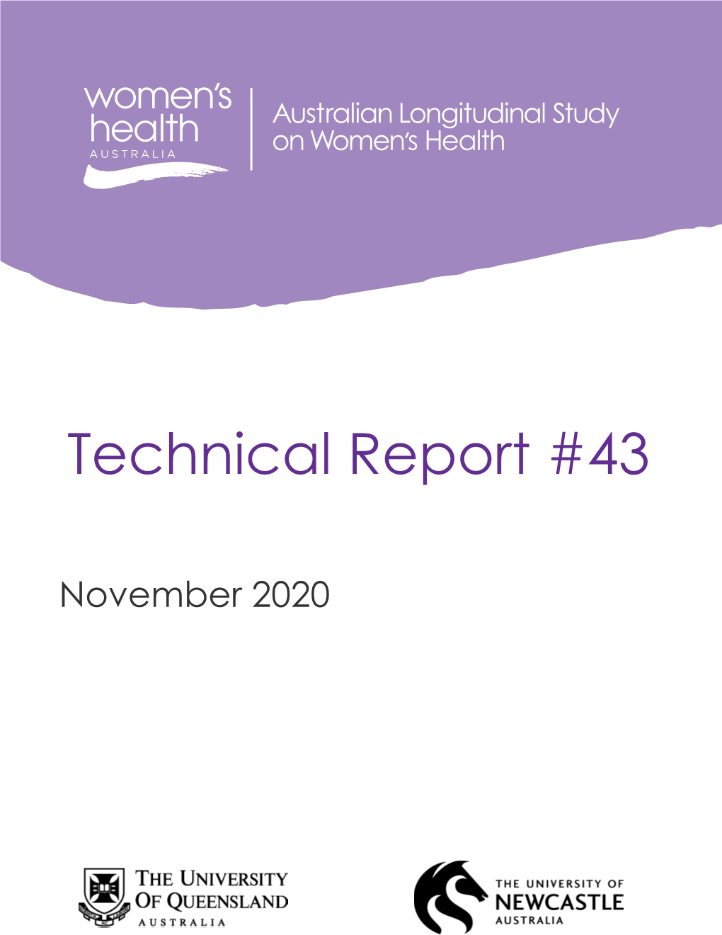 Australian Longitudinal Study on Women's Health Technical Report