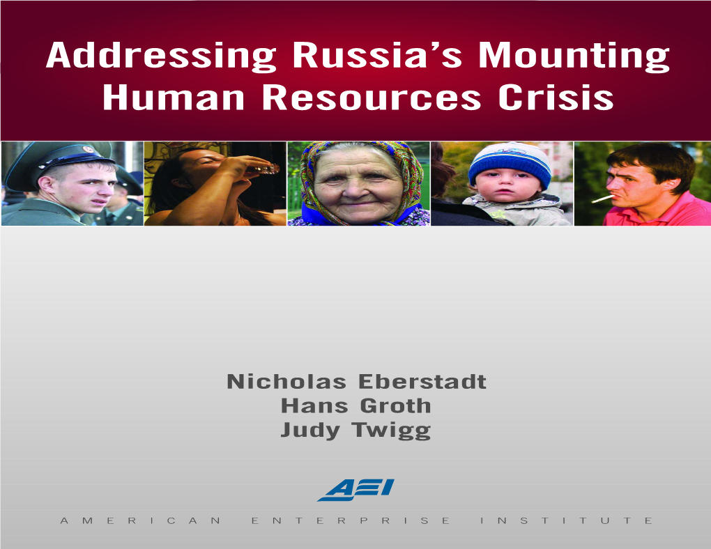 Addressing Russia's Mounting Human Resources Crisis