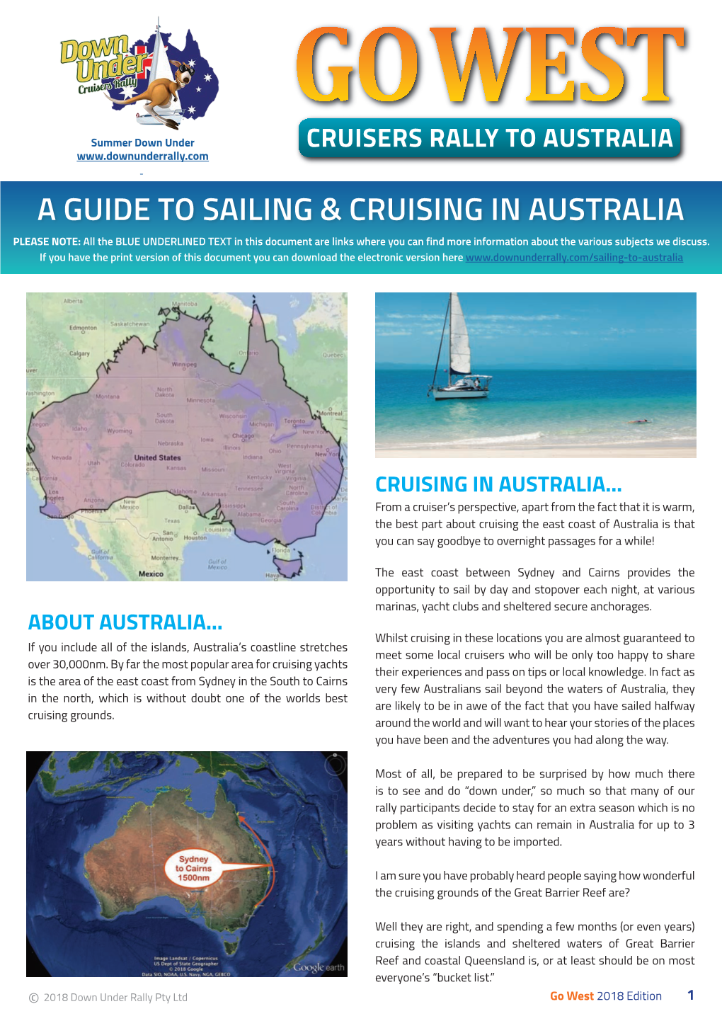 A Guide to Sailing & Cruising in Australia