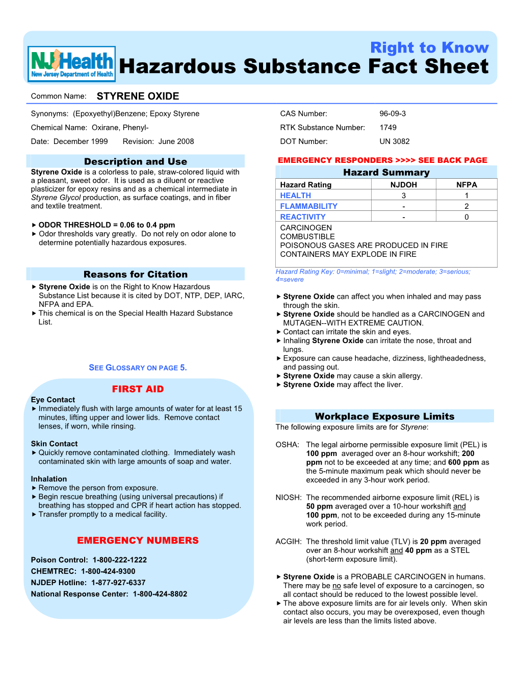 Styrene Oxide