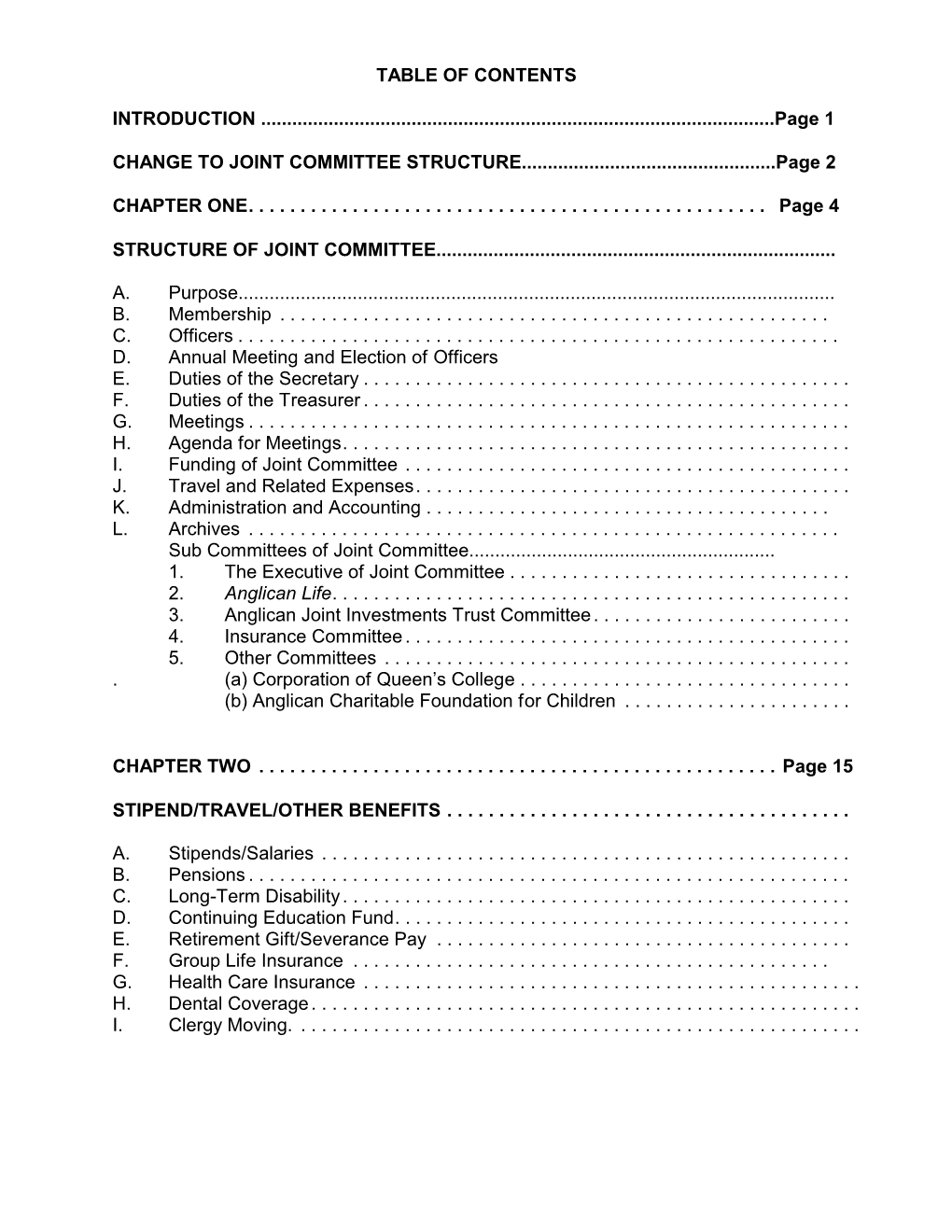 Joint Committee Handbook 2017