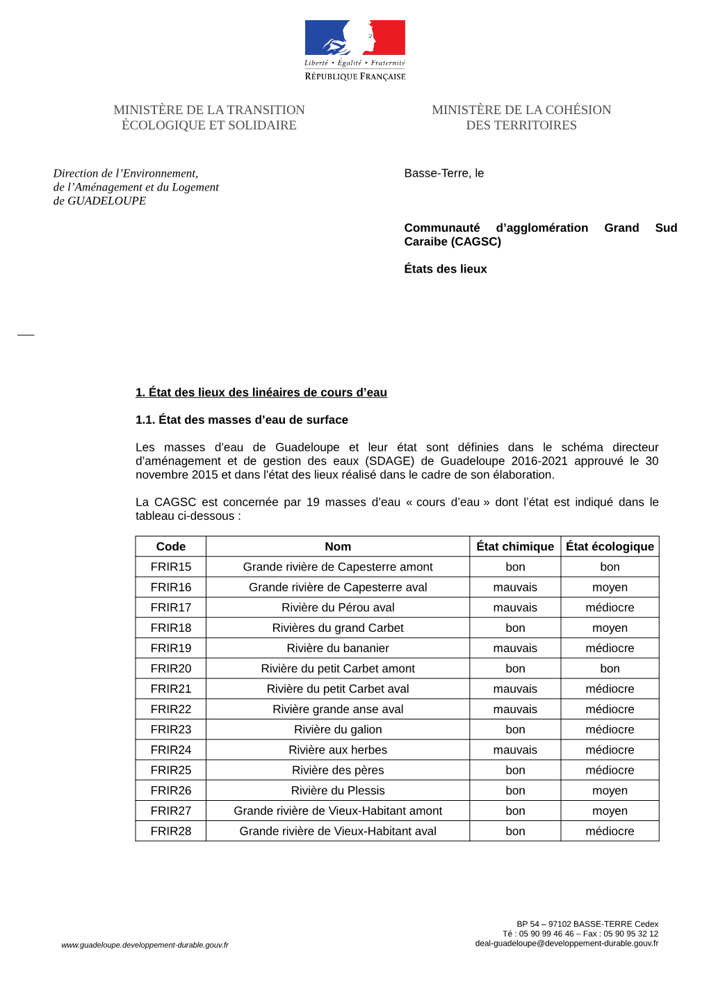 Ministère De La Transition Écologique Et Solidaire