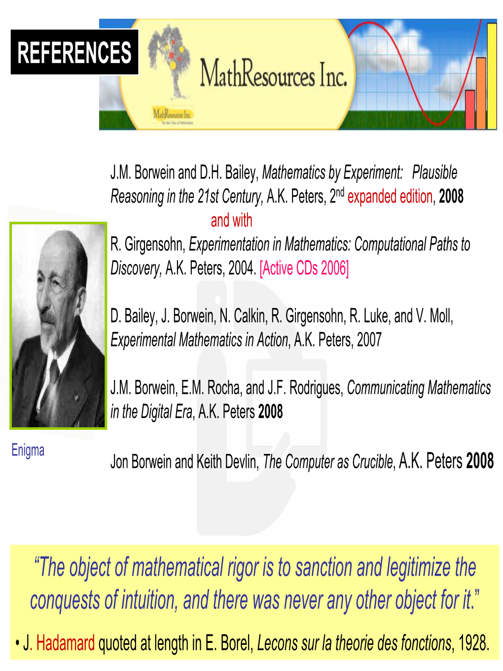 The Past 60 Years in Mathematics