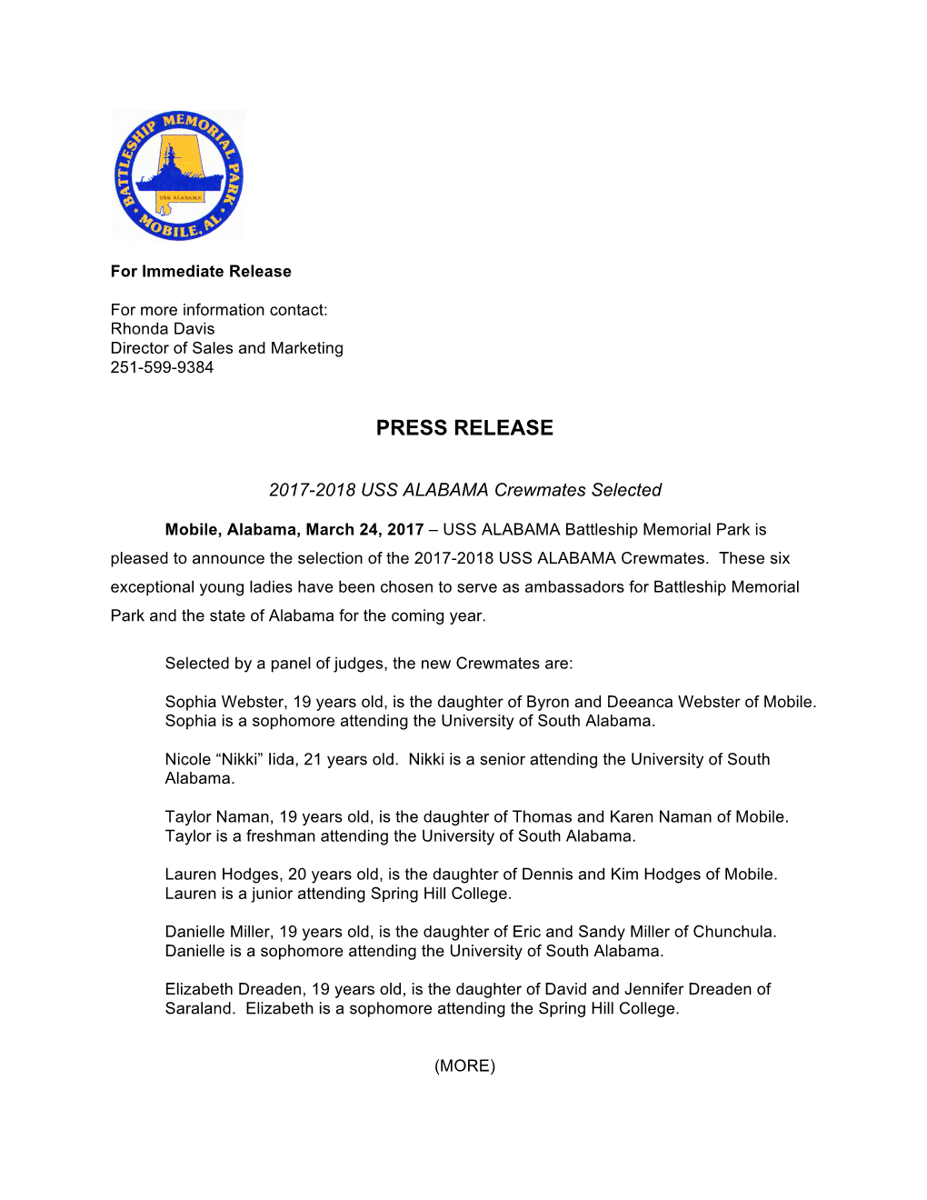 Press Release