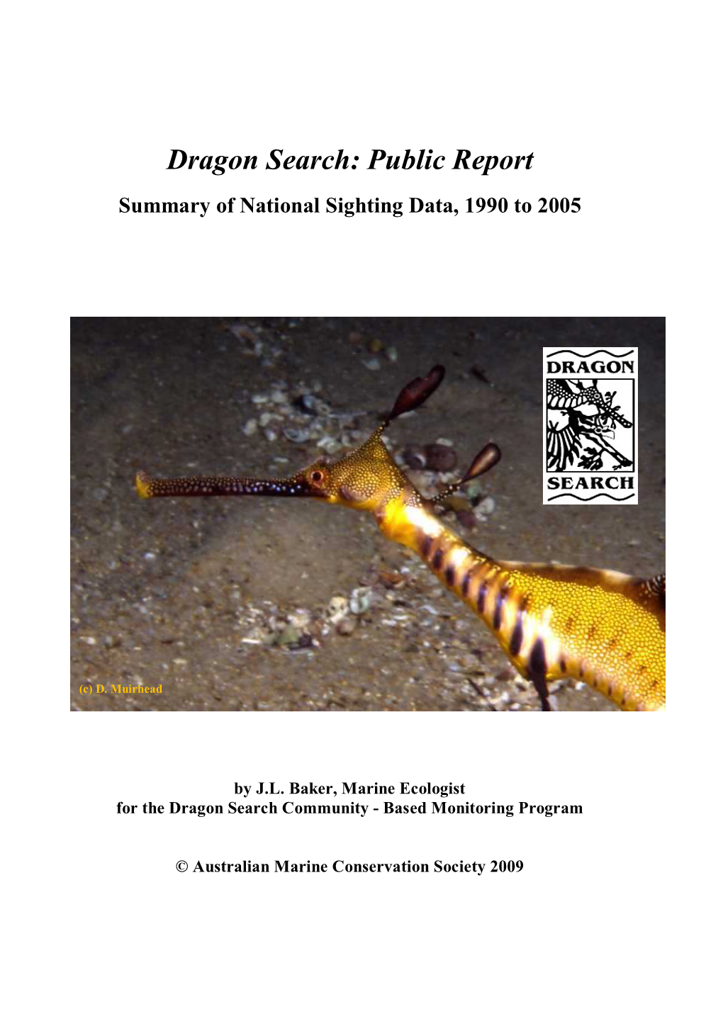 National Public Report for Dragon Search 2009.Pdf