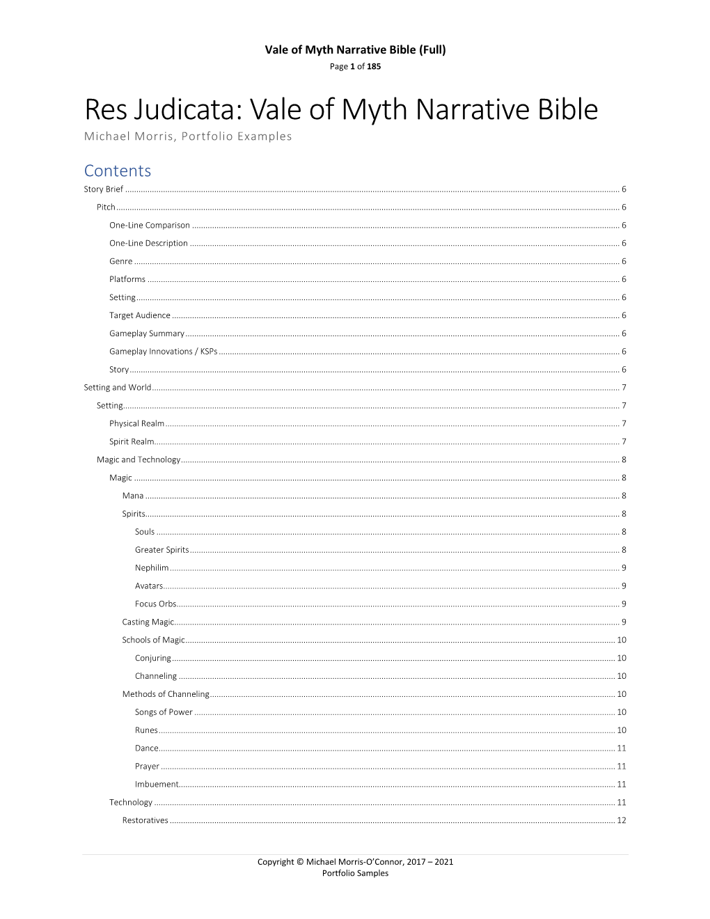 Narrative Bible (Full) Page 1 of 185