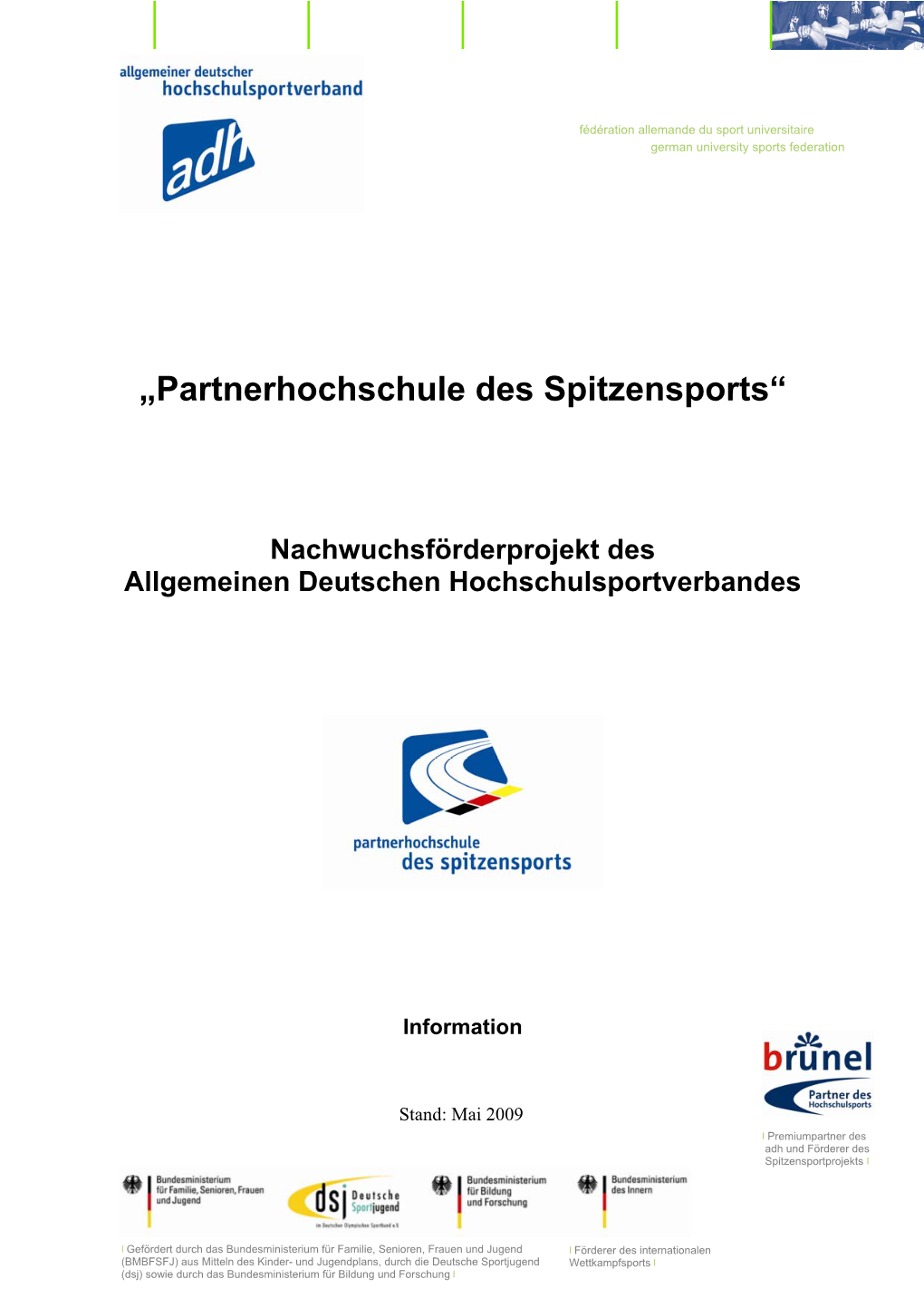 „Partnerhochschule Des Spitzensports“