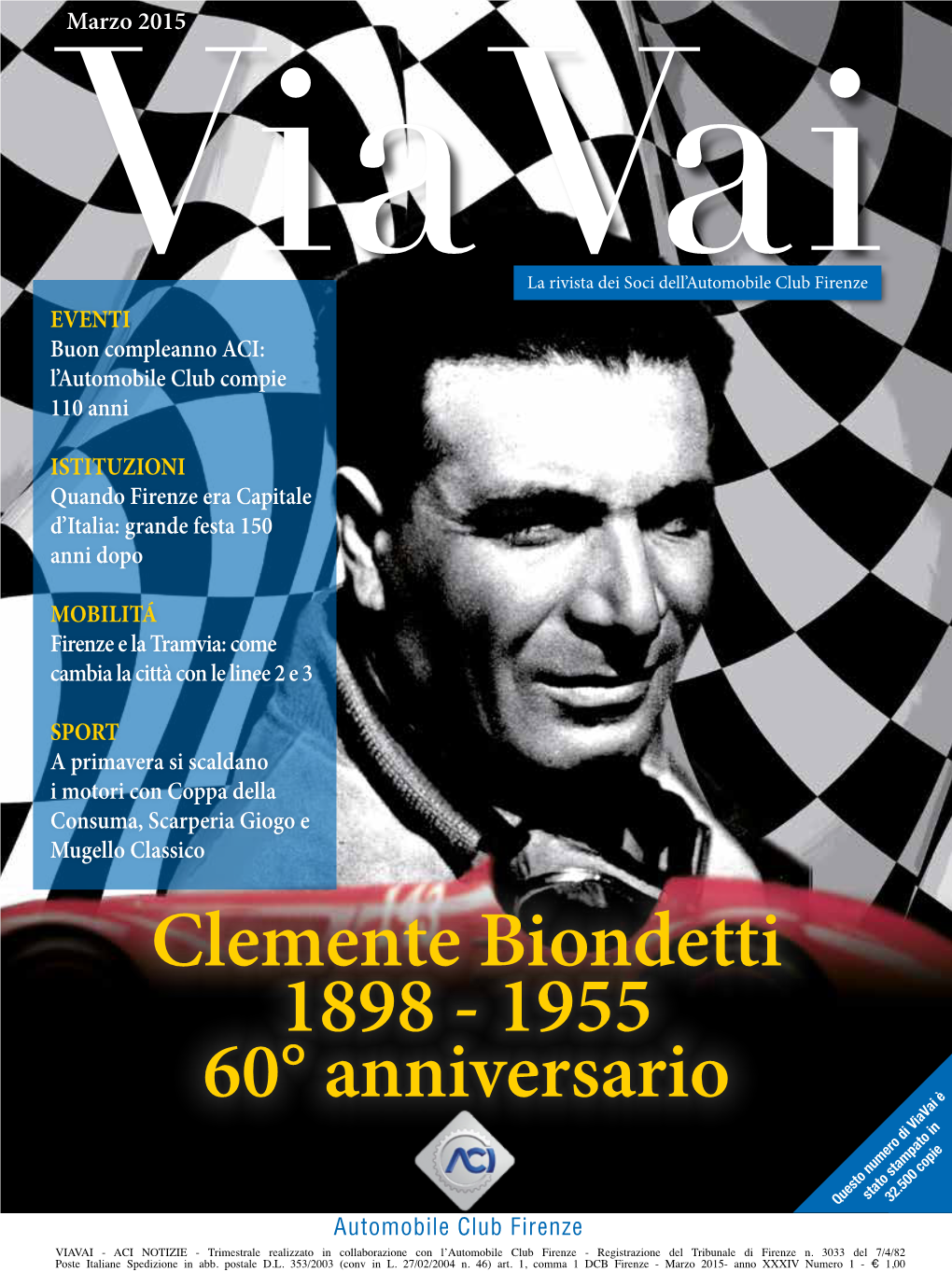 Clemente Biondetti 1898 - 1955 60° Anniversario