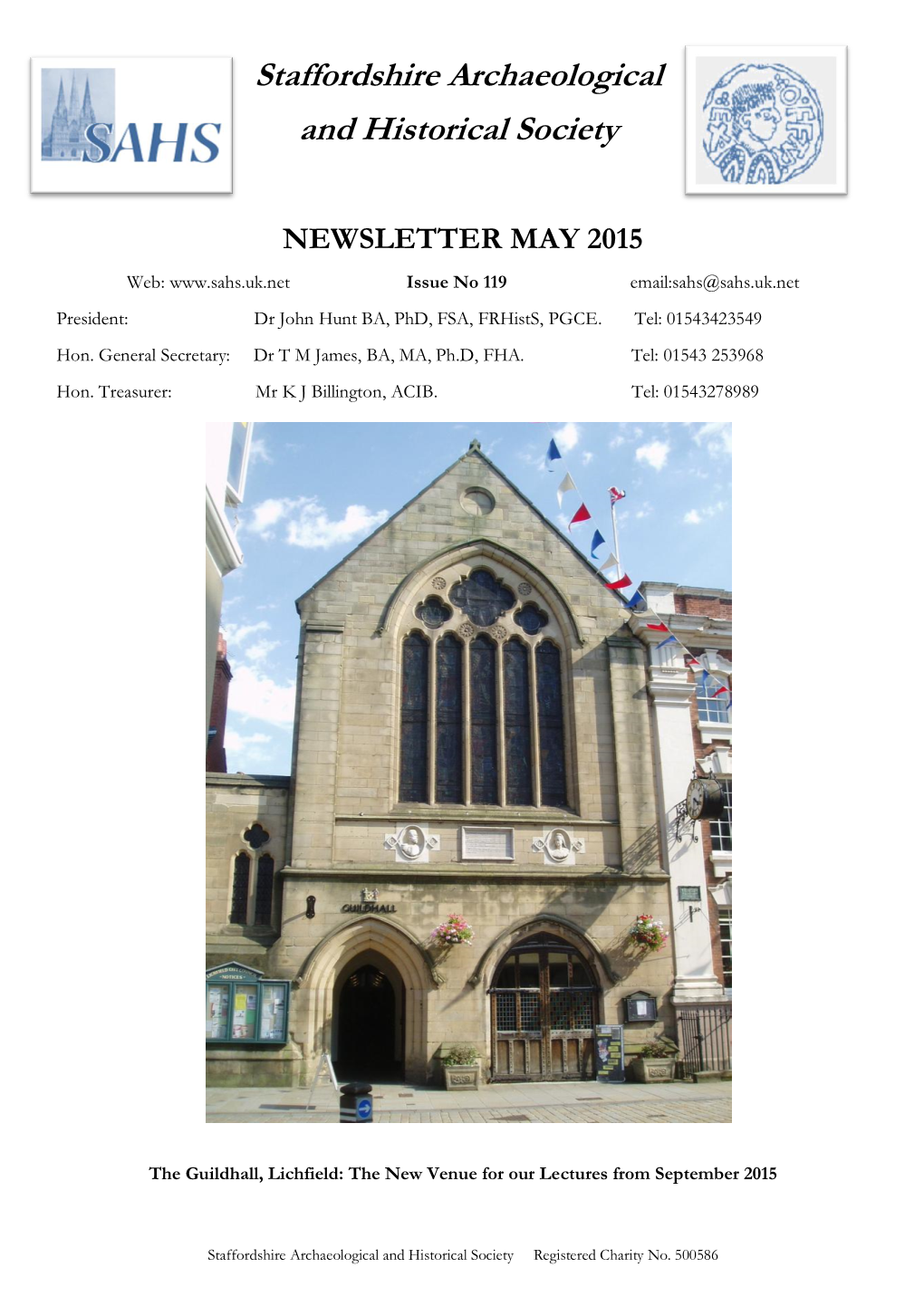 Newsletter 119 May 2015