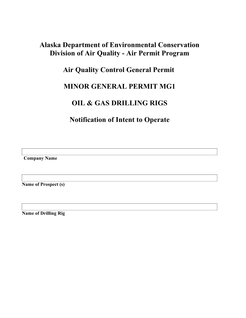 Alaska Department of Environmental Conservation s1