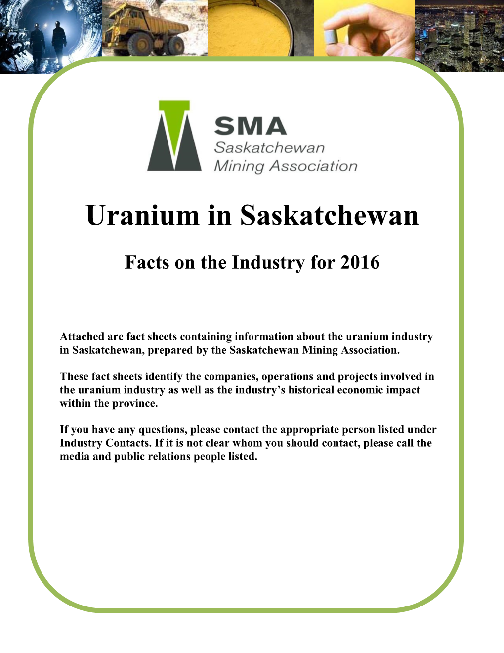 Uranium Reserves and Resources