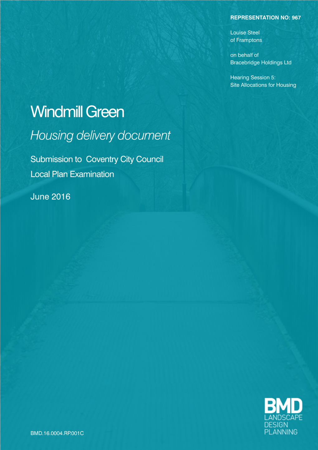 Windmill Green Housing Delivery Document