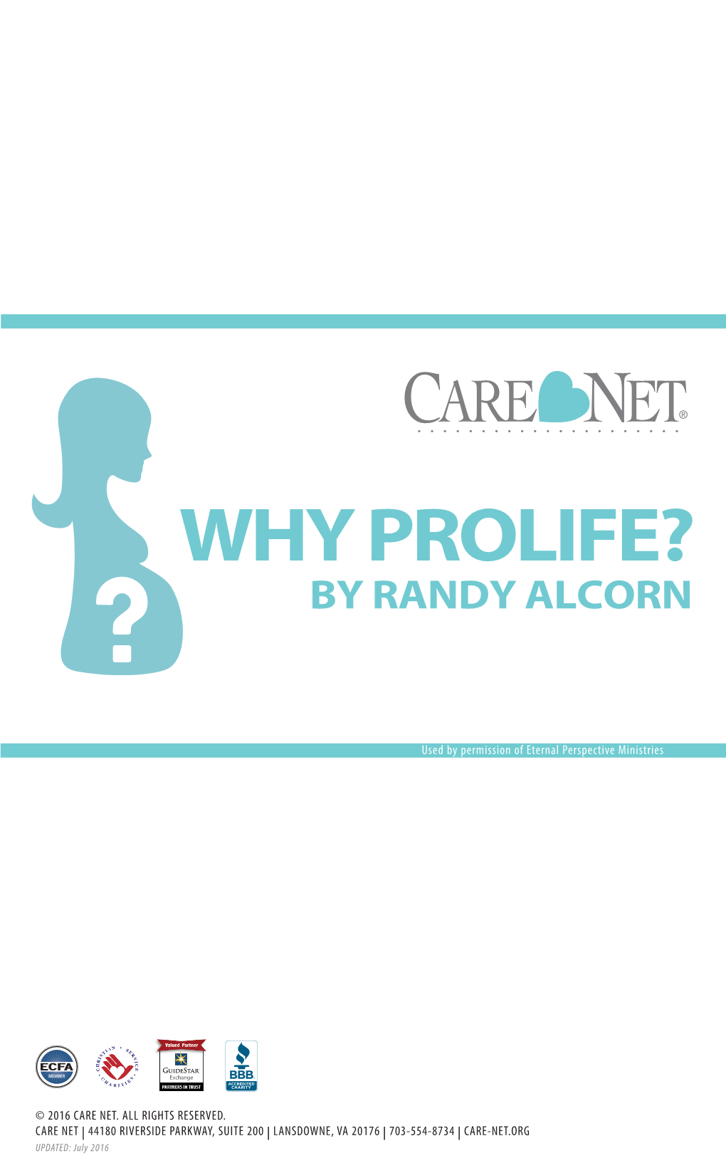 Why Prolife? by Randy Alcorn