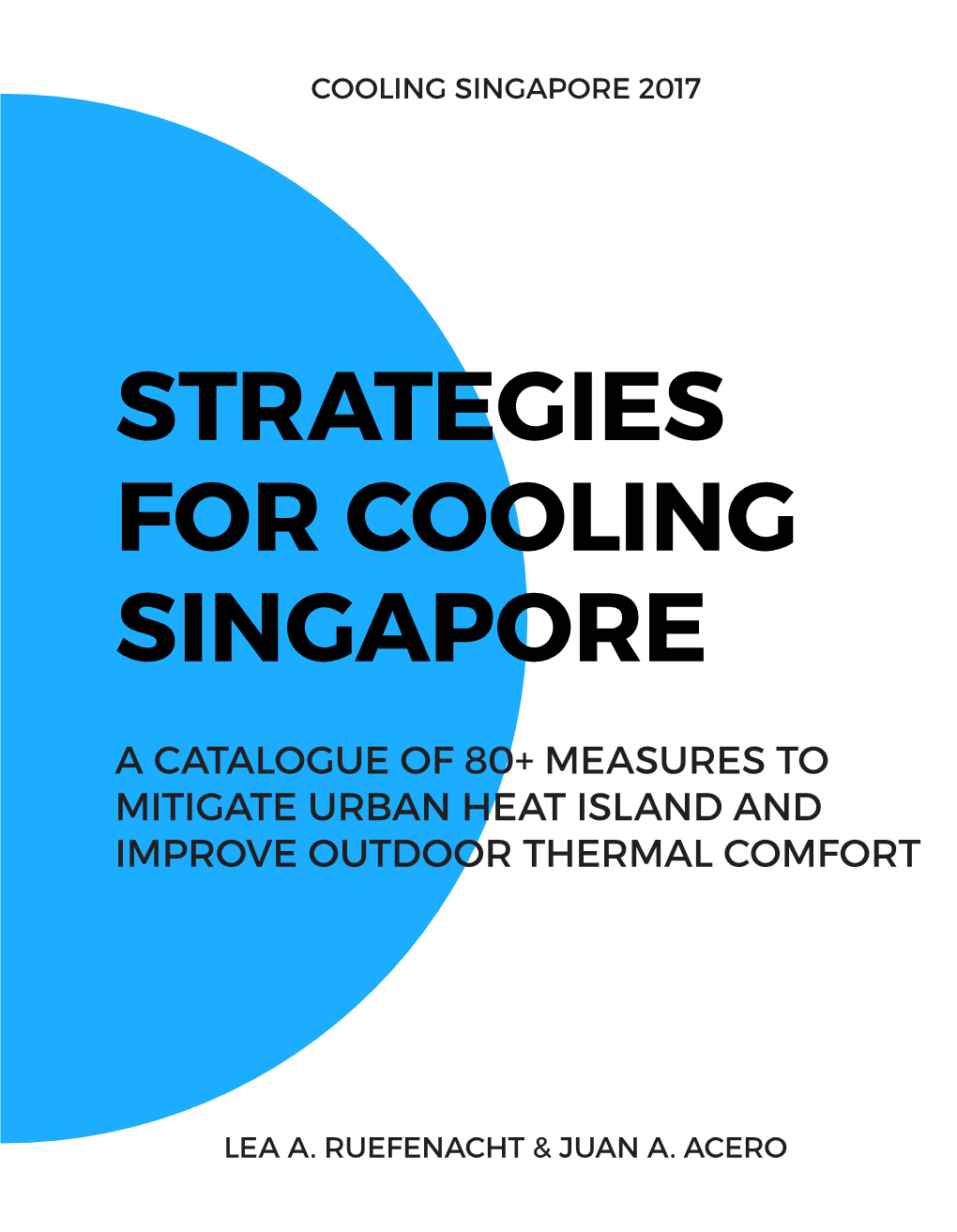 Strategies for Cooling Singapore