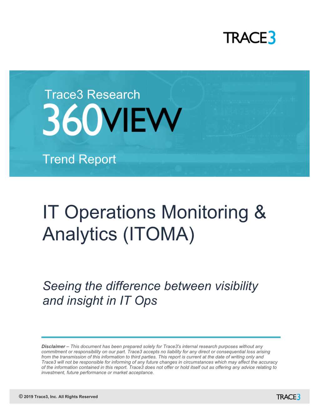 IT Operations Monitoring & Analytics (ITOMA)