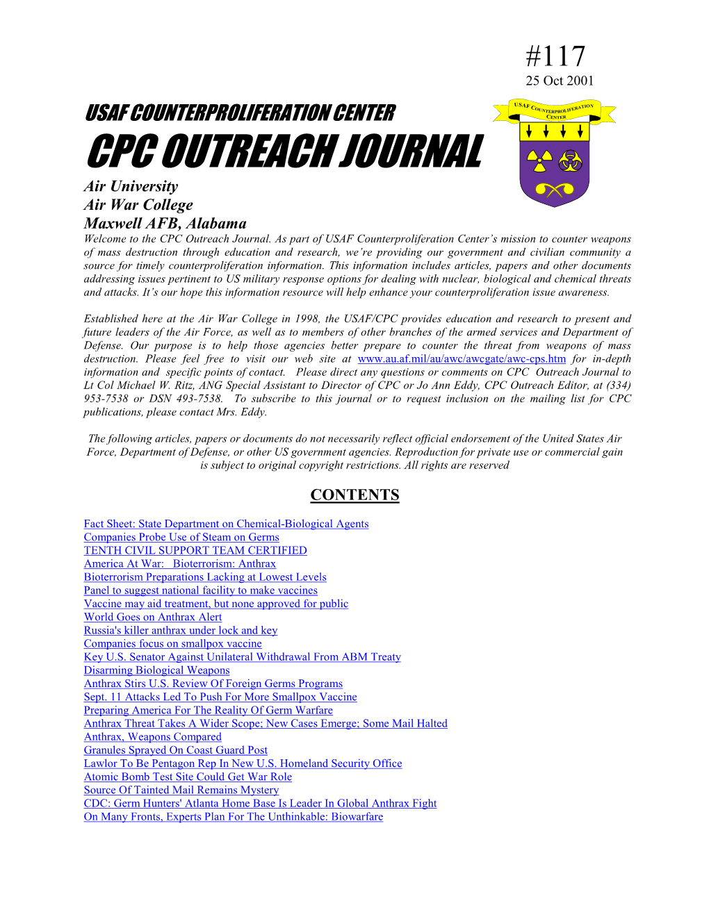 CPC Outreach Journal #117