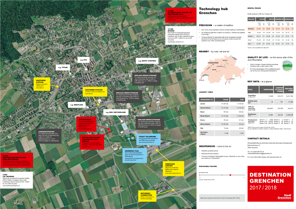 Destination Grenchen 2017 / 2018