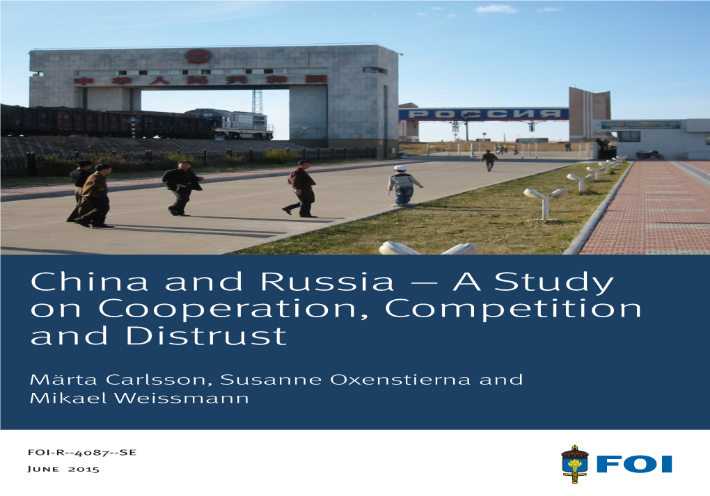 A Study on Cooperation, Competition and Distrust