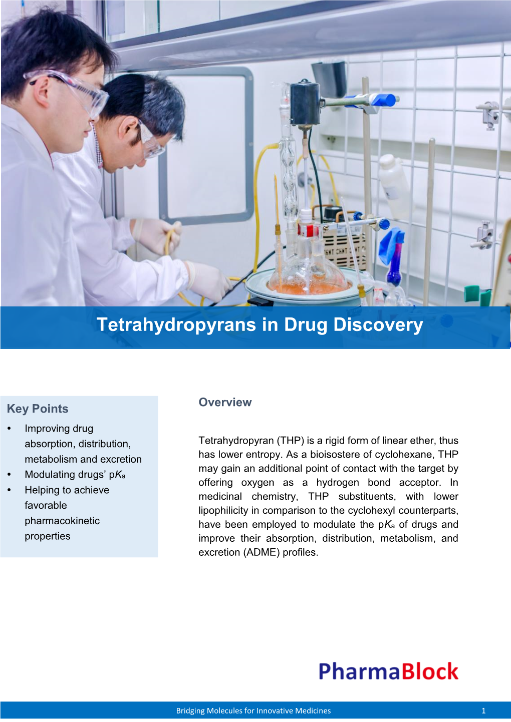 Tetrahydropyrans in Drug Discovery