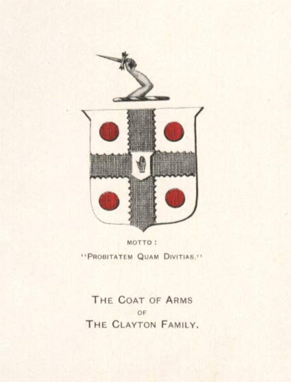 The Coat of Arms the Clayton Family