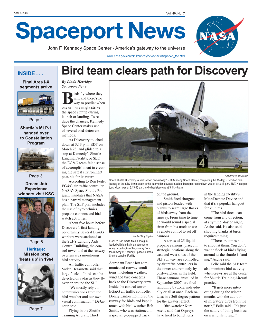 Spaceport News John F