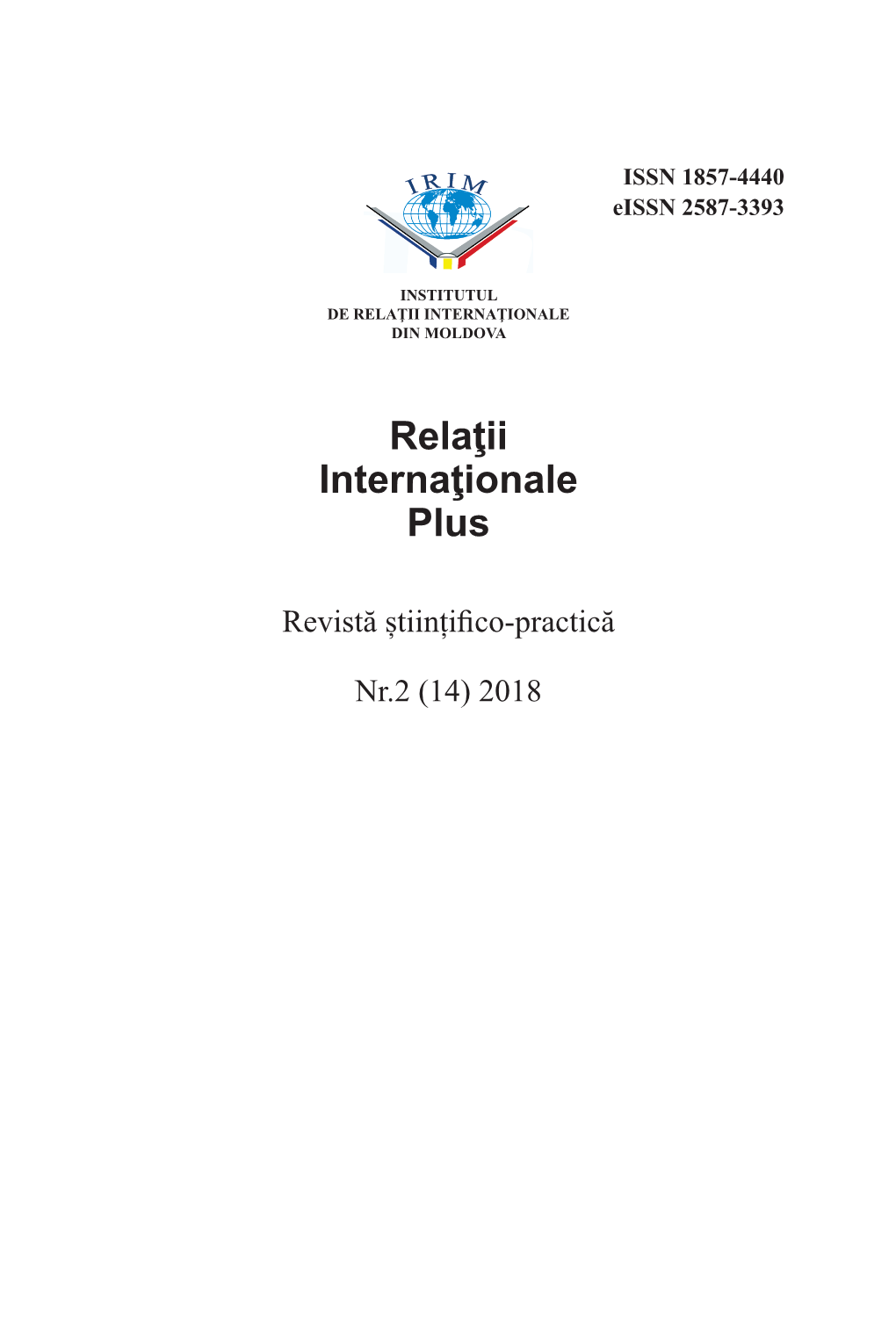 Relaţii Internaţionale Plus