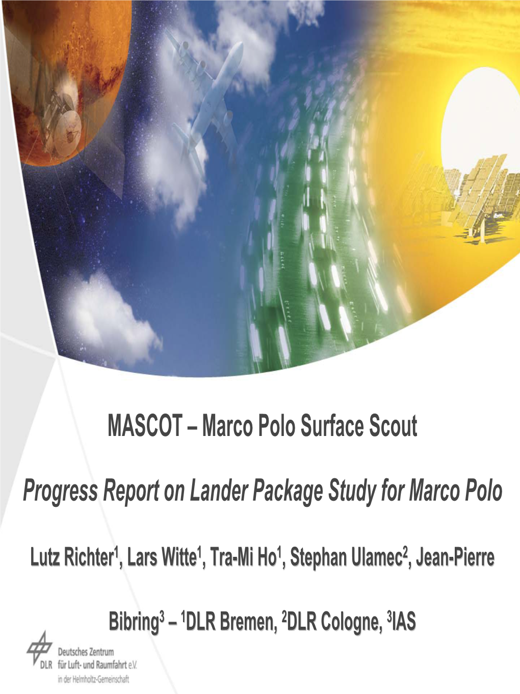 MASCOT – Marco Polo Surface Scout