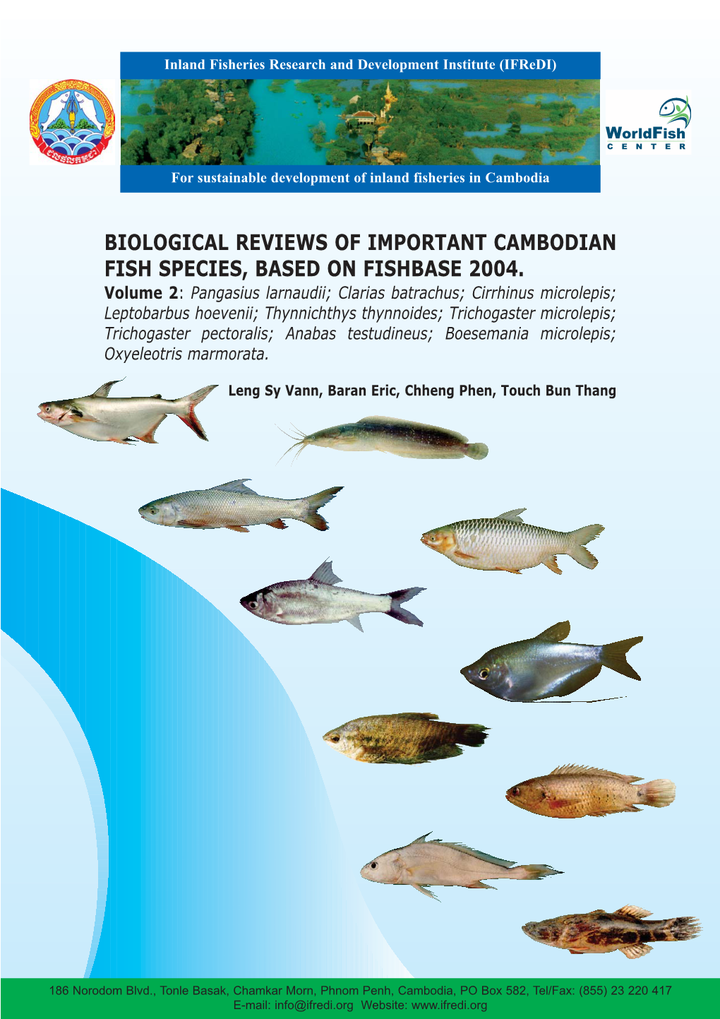 Leng Sy Vann Et Al 2004 Biological Reviews of Important Cambodian