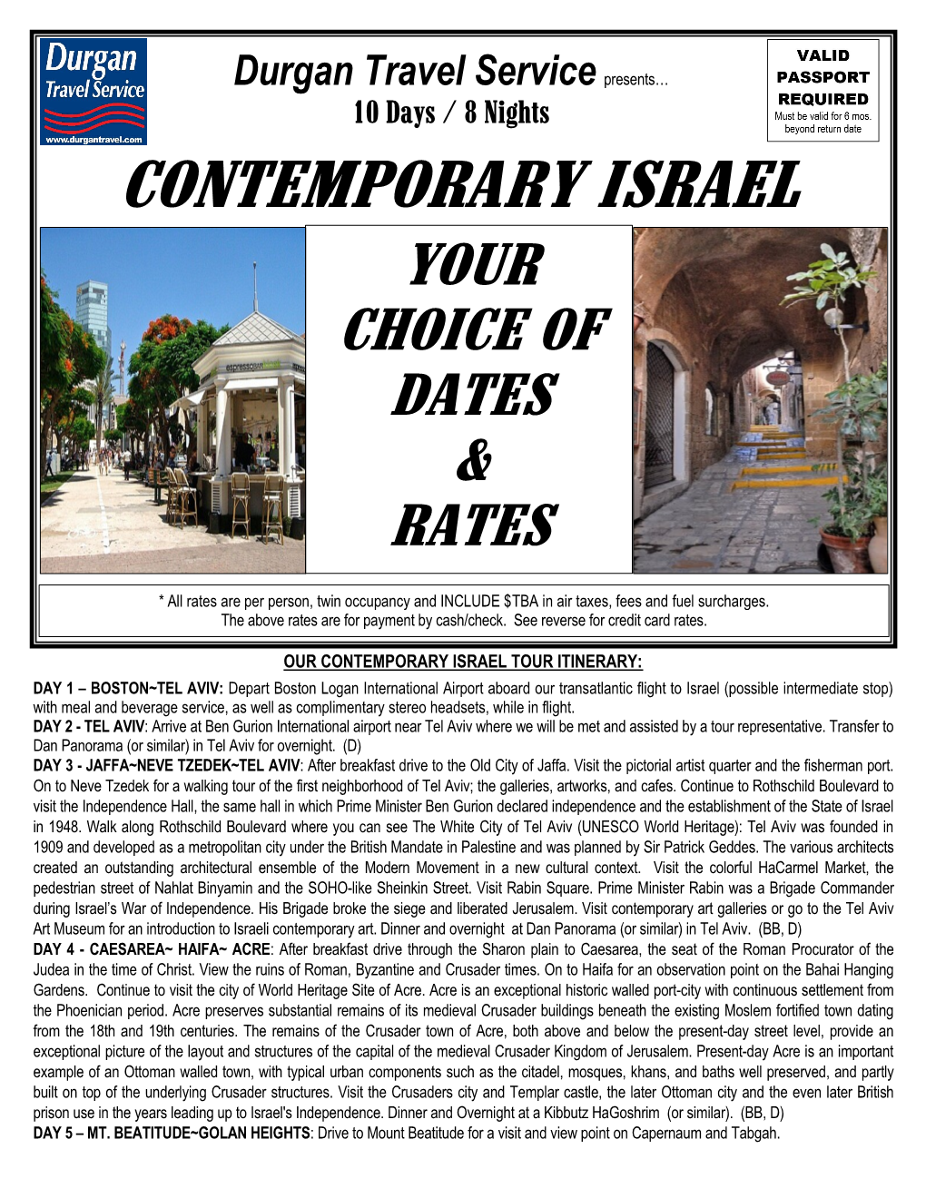 Israel, Contemporary