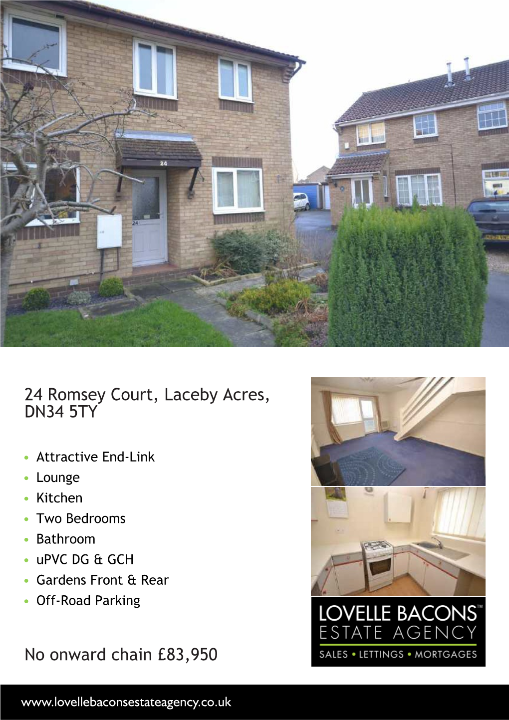 24 Romsey Court, Laceby Acres, DN34 5TY