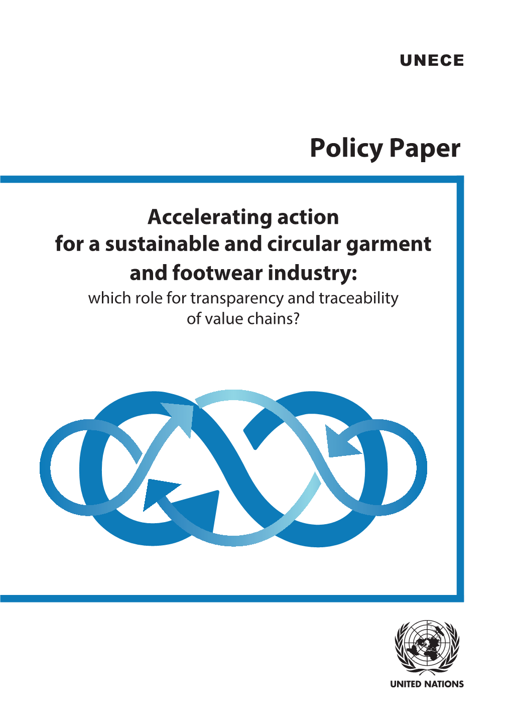 Policy Paper on Accelerating Action for a Sustainable And